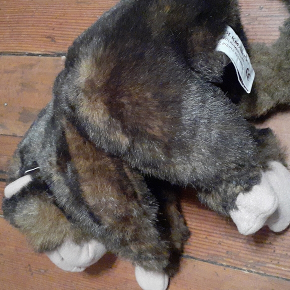 Folkmanis monkey hand puppet.  (Minor tail damage) - Picture 3 of 4